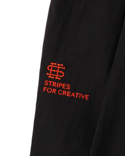 SEE SEE x S.F.C Nylon Wide Tapered Easy Pants 【Black / Orange】