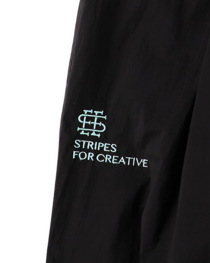 SEE SEE x S.F.C Nylon Wide Tapered Easy Pants 【Black / T Blue】