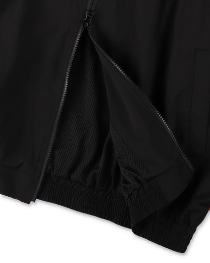 SEE SEE x S.F.C Nylon Wind Breaker Jacket 【Black / T Blue】