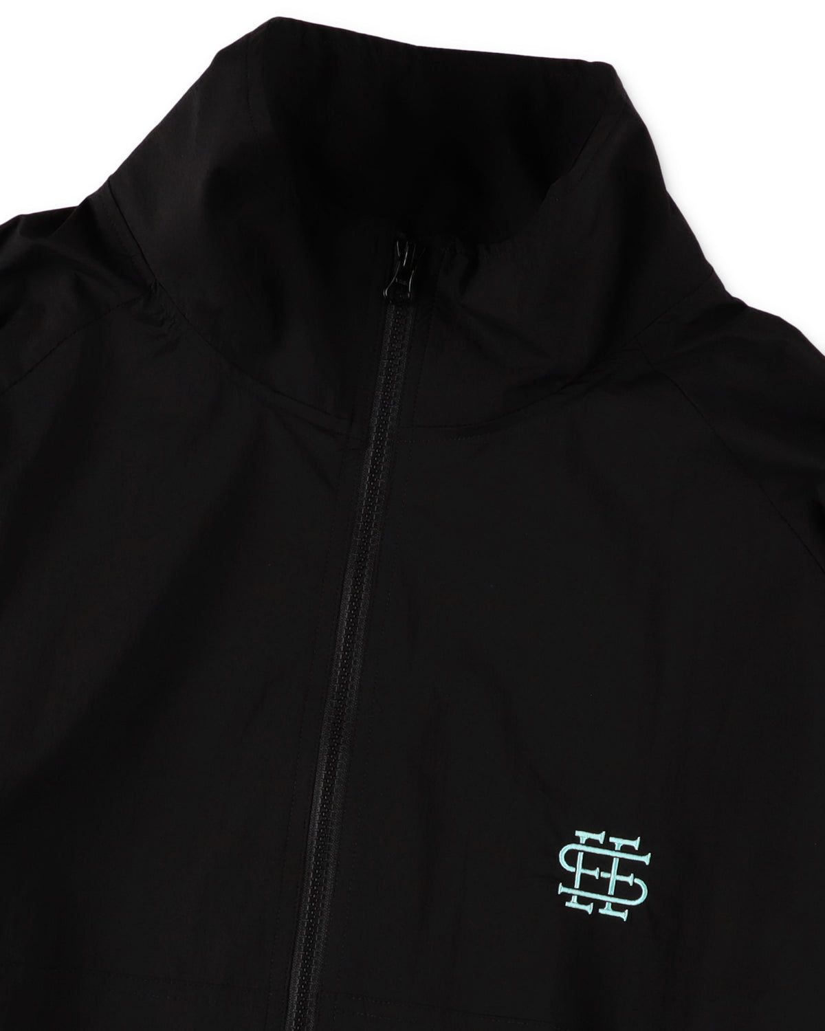 SEE SEE x S.F.C Nylon Wind Breaker Jacket 【Black / T Blue】